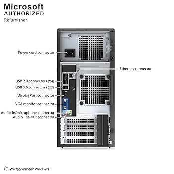 Amazon.com: Dell 3020-T, Core i5-4570 3.2GHz, 8GB RAM, 500GB
